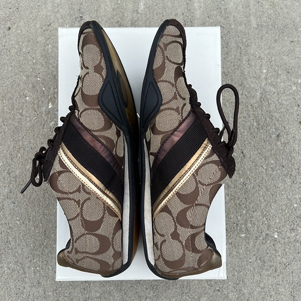 Coach Jayme Brown Signature Sneakers - Picture 9 of 11